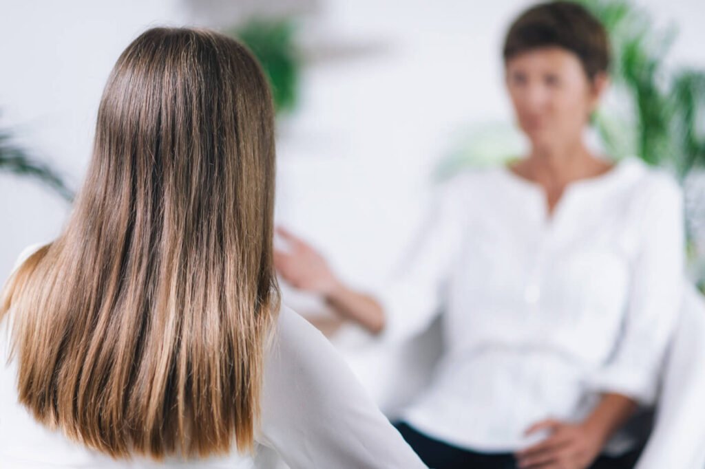 teenager in therapy