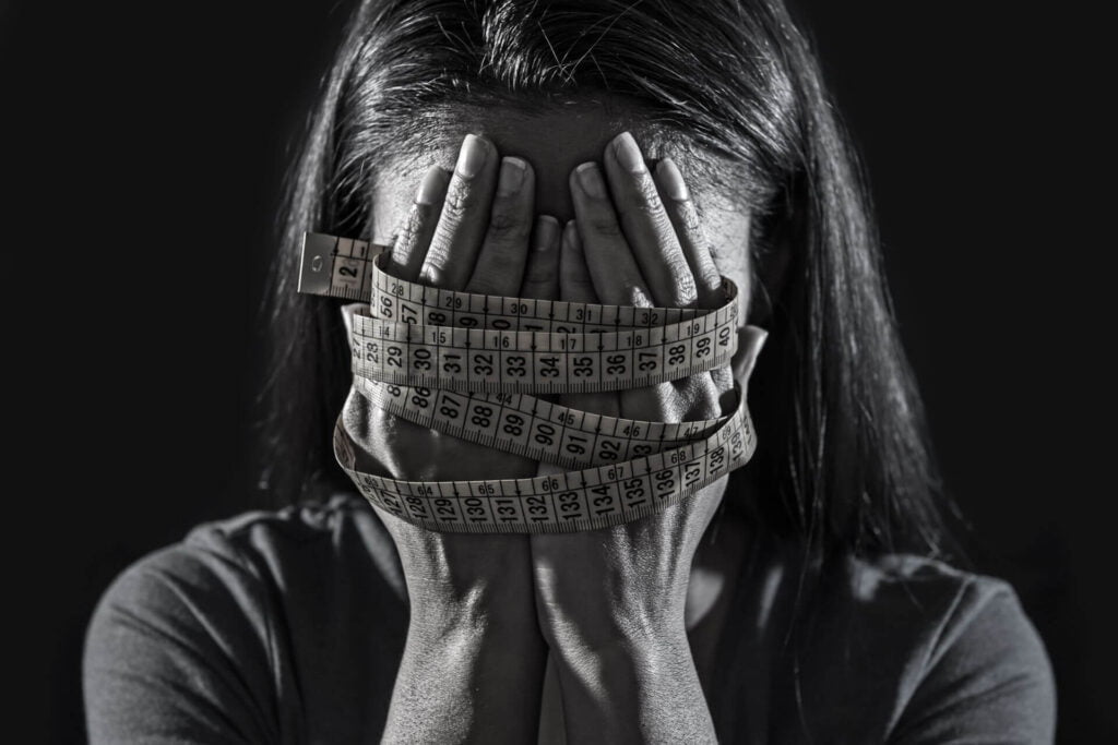 How do eating disorders affect the neurobiology of the brain
